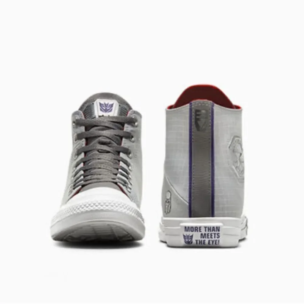 Converse x Transformers Chuck Taylor All Star Decepticons Limited Edition Size 8 - Picture 12 of 16